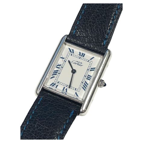must de cartier paris argent 320 mm orologio